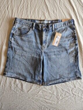 Eddie Bauer Medium Blue Denim Shorts